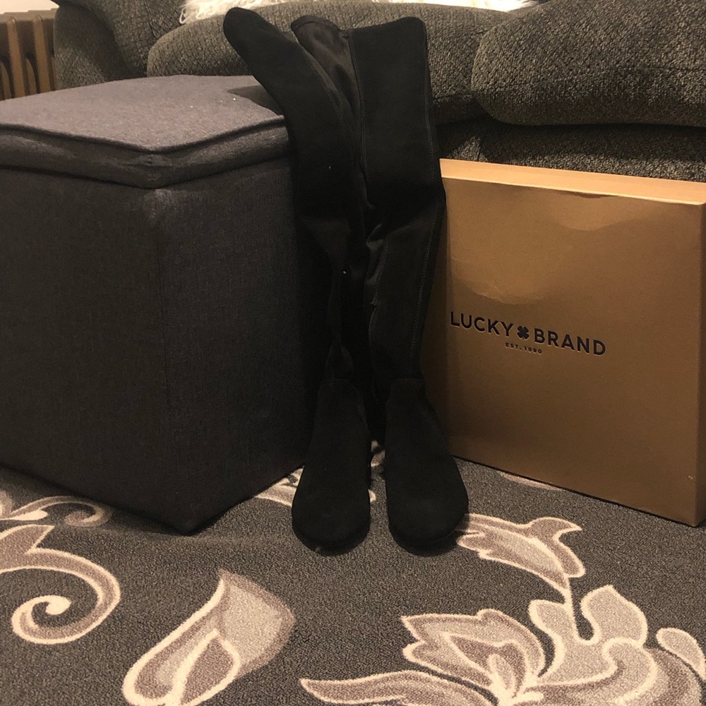 Lucky Brand over the knee boots